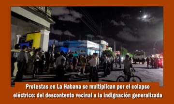 se incrementan las protestas en Cuba por descontento social