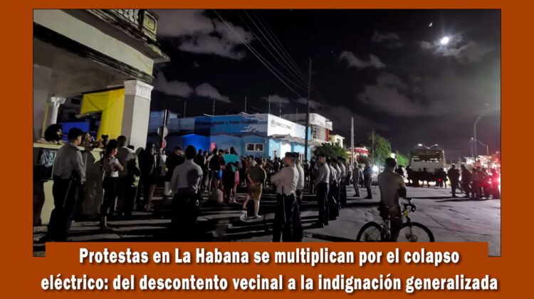 se incrementan las protestas en Cuba por descontento social