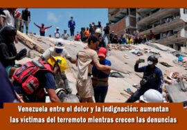 aumentan los fallecidos en Venezuela tras el terremoto
