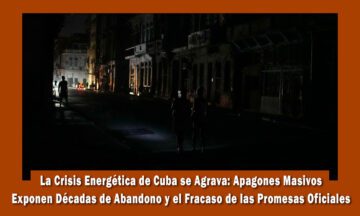 Crisis energética en Cuba se agravan los apagones