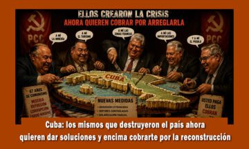 Los mismos que destruyeron Cuba ahora quieren dar soluciones