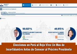 Elecciones en Perú y la incertidumbre
