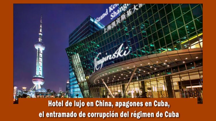 Regimen de Cuba con hotel de lujo en china mientras el pueblo se muere de hambre