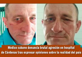 Médico cubano denuncia brutal golpiza