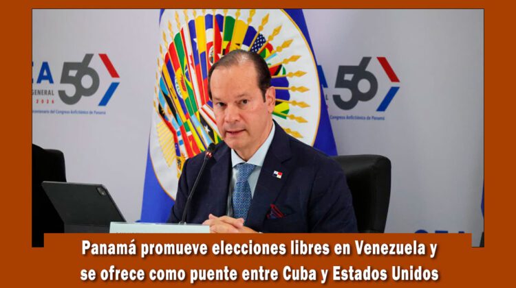 Panamá intenta ser mediador entre Cuba y Estados Unidos