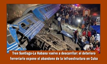 Tren Habana-Santiago vuelve a descarrilar