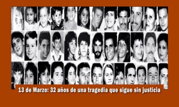 hundimiento del 13 de Marzo un crimen en la impunidad
