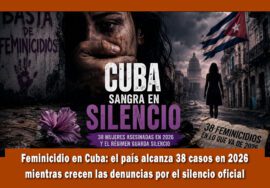 38 feminicidios en cuba en lo que va del 2026
