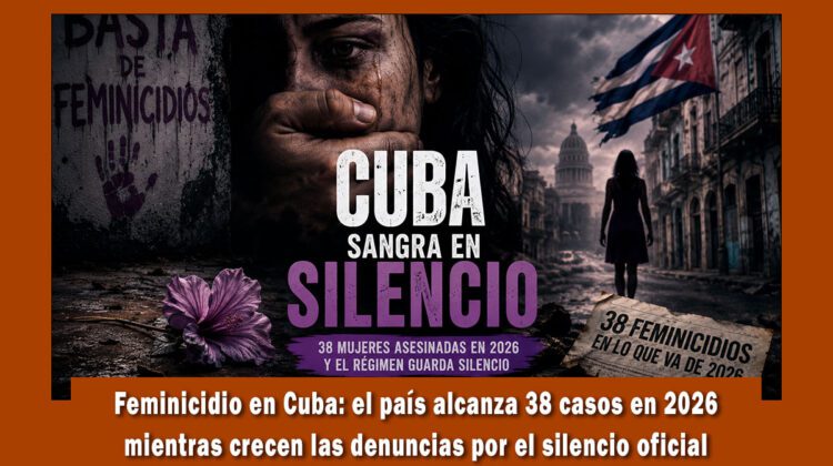 38 feminicidios en cuba en lo que va del 2026