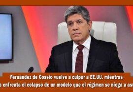 Carlos Fernández de Cossío culpa nuevamente a Estados Unidos de la crisis en Cuba