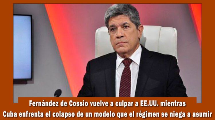 Carlos Fernández de Cossío culpa nuevamente a Estados Unidos de la crisis en Cuba