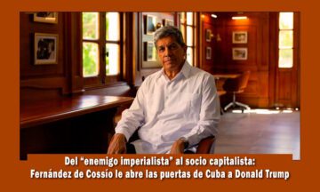 Fernández de Cossio propone que Trump invierta en Cuba