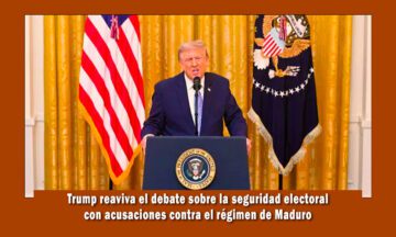 Trump habla sobre la seguridad electoral