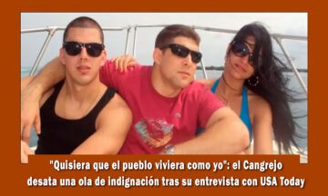 Palabras del cangrejo provocan indignación