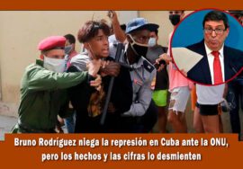 Bruno Rodríguez niega represión en Cuba
