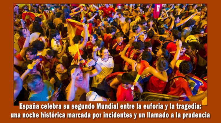 Tragedia en España tras victoria en el mundial
