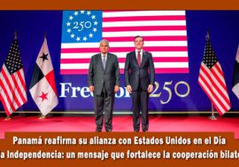 Panamá reafirma su alianza con los Estados Unidos