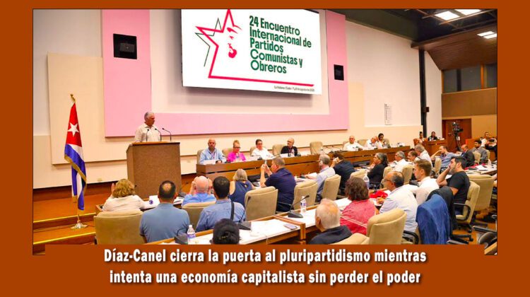 Díaz-Canel quiere capitalismo sin pluripartidismo