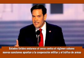 Estados unidos endurece el cerco contra Cuba