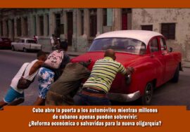 Cuba libera importación de automóviles