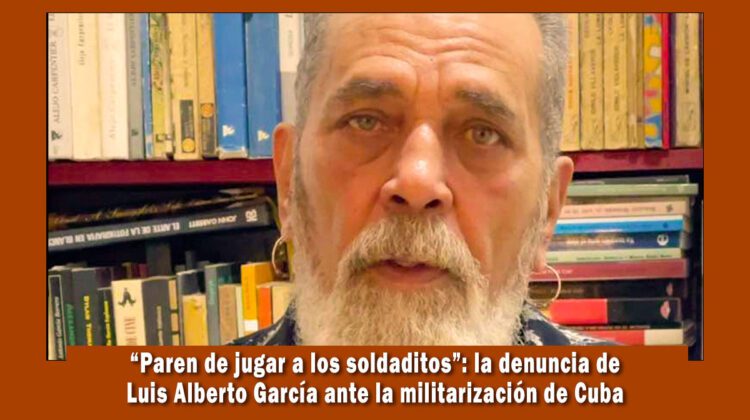 Artista cubano denuncia militarización en Cuba