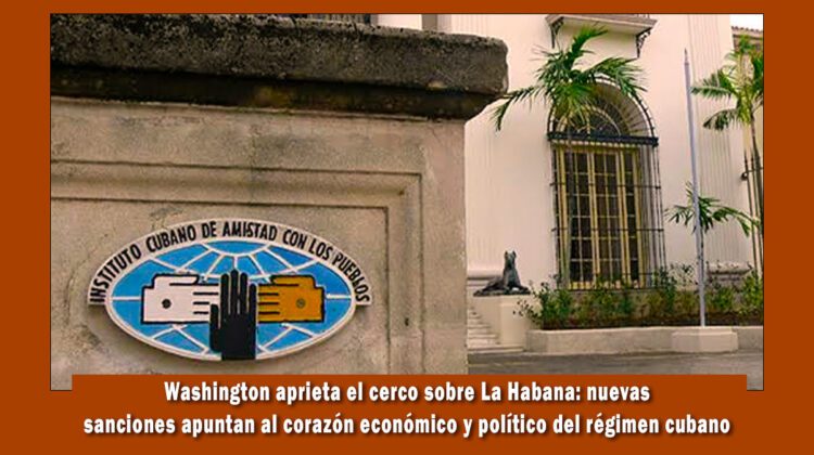 Estados unidos impone nuevas sanciones contra el régimen de cuba