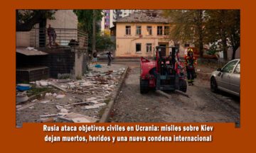 Rusia ataca objetivos civiles en Ucrania