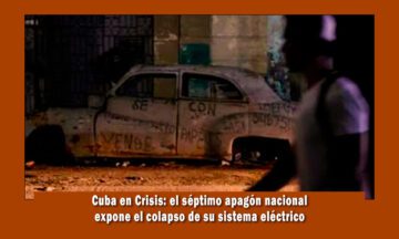 Crisis energética en Cuba, séptimo apagón en lo que va del años