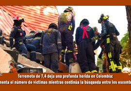 Aumentan las cifras de fallecidos tras terremoto en Colombia