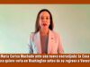 María corina machado invitada a la Casa Blanca antes de regresar a Venezuela
