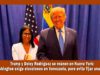 Trump y Delcy Rodrigues se reúnen en New York