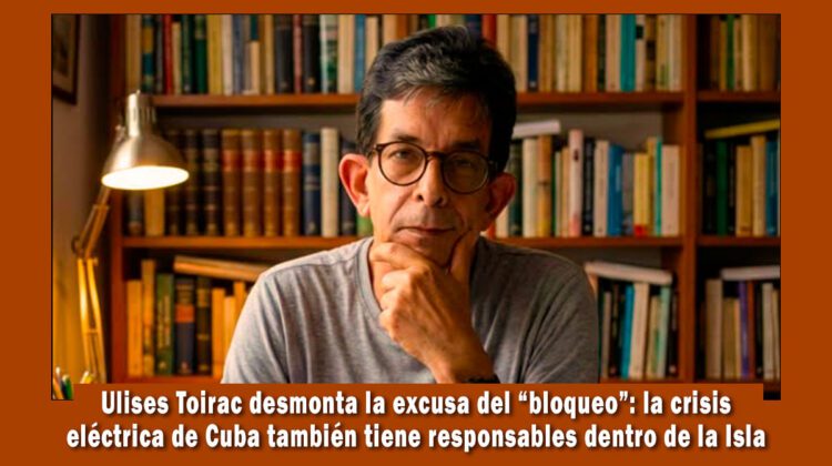 Actor humorista Ulises Toirac desmonta la excusa del bloqueo a Cuba