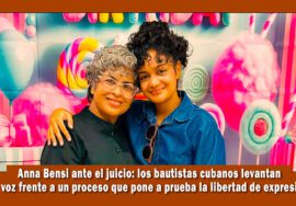 Anna Bensi recibe el apoyo de los cubanos