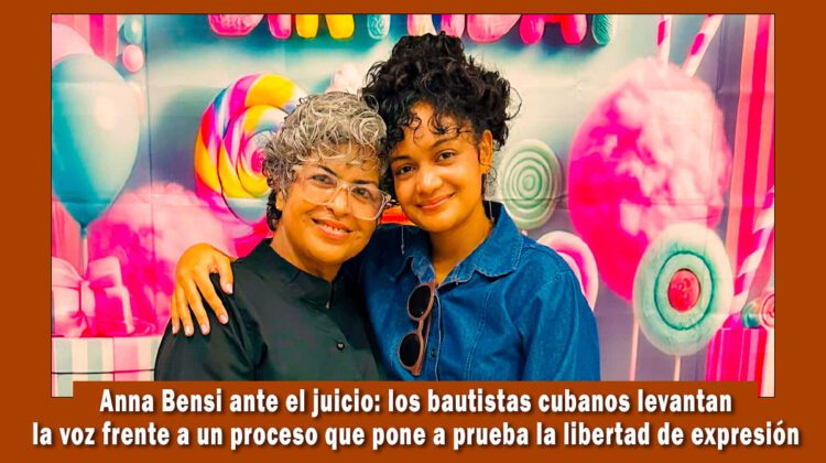 Anna Bensi recibe el apoyo de los cubanos
