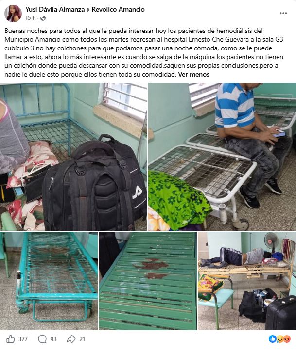 Crisis en el sistema hospitalario cubano