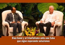 Díaz-Canel y su retorica del Bloqueo