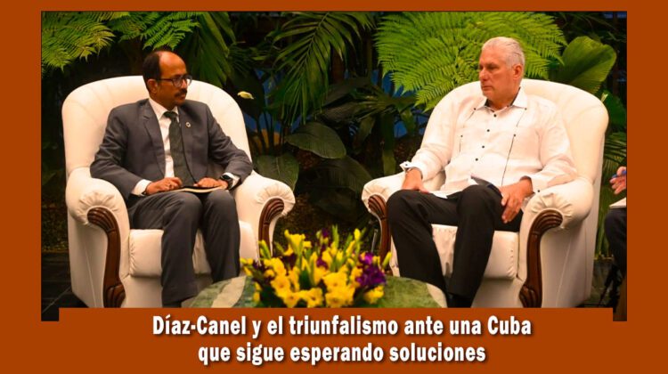 Díaz-Canel y su retorica del Bloqueo