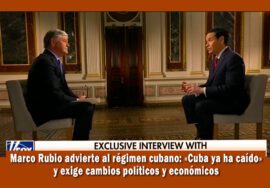 Secretario de Estado marco rubio advierte al régimen de Cuba
