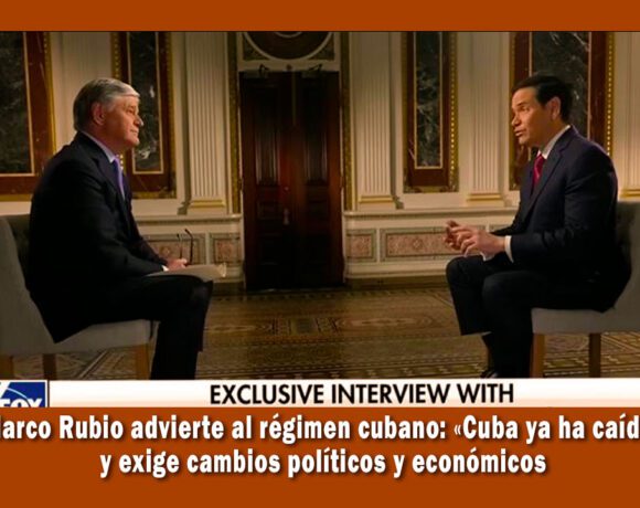 Secretario de Estado marco rubio advierte al régimen de Cuba