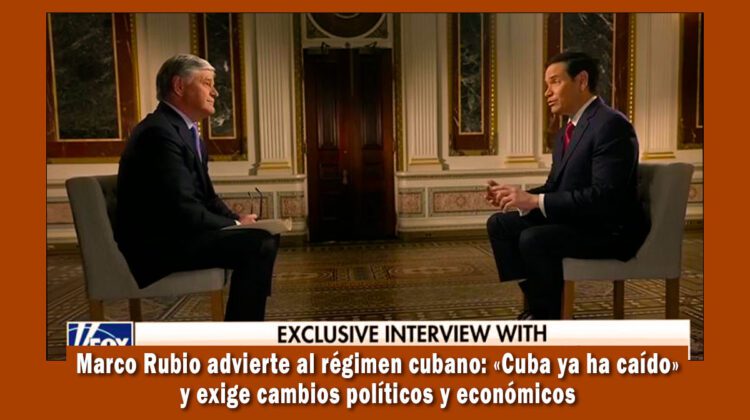 Secretario de Estado marco rubio advierte al régimen de Cuba