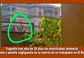 Denuncia sobre la muerte de un trabajador de UNE