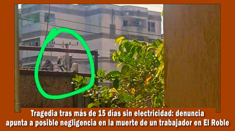 Denuncia sobre la muerte de un trabajador de UNE