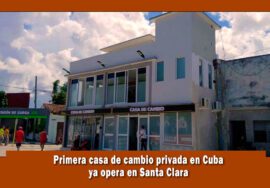 Primera casa de cambio privada en Cuba