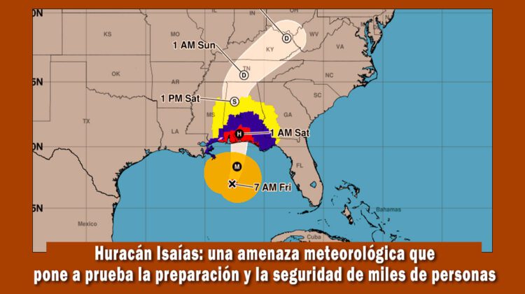 Huracán Isaías amenaza el norte de la Florida