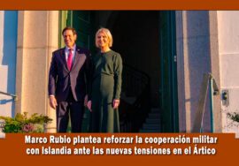 Marco Rubio plantea aumentar colaboración con Islandia