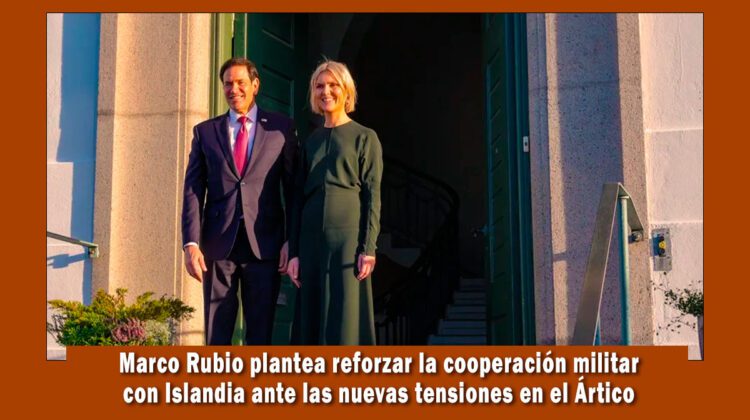 Marco Rubio plantea aumentar colaboración con Islandia