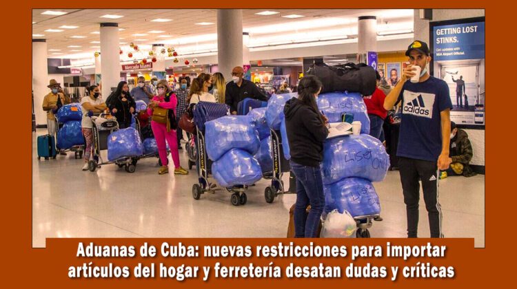 Aduanas de Cuba impone nuevas reglas aduaneras