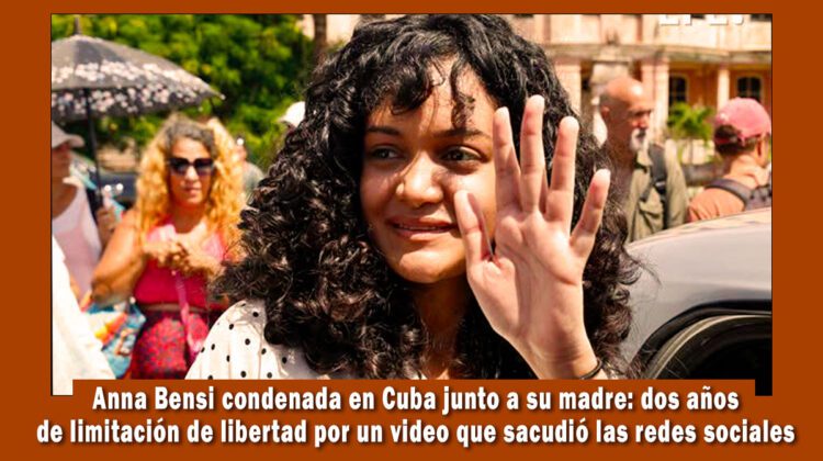 Anna Bensi es condenada a dos años de limitación de libertad