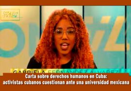 Cubanos envían carta a universidad en México