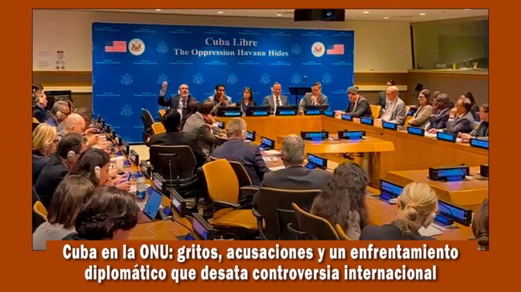 Cuba en la ONU forma un escandalo al mejor estilo de barrio